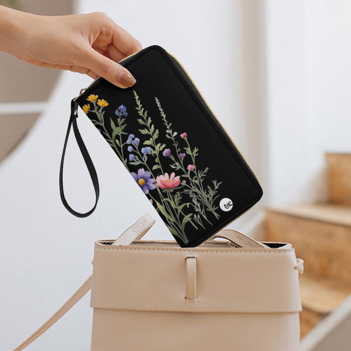 ETC Wild Flower PU Leather Wallet