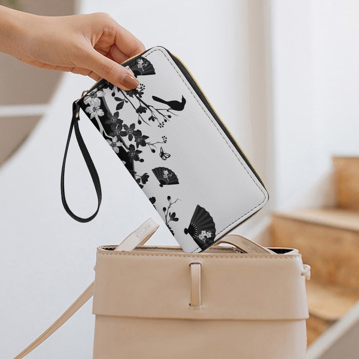 ETC Yin Yang Floral PU Leather Wallet