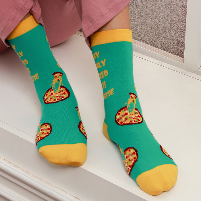 Food Design Printed Ankle Socks for Women & Girls