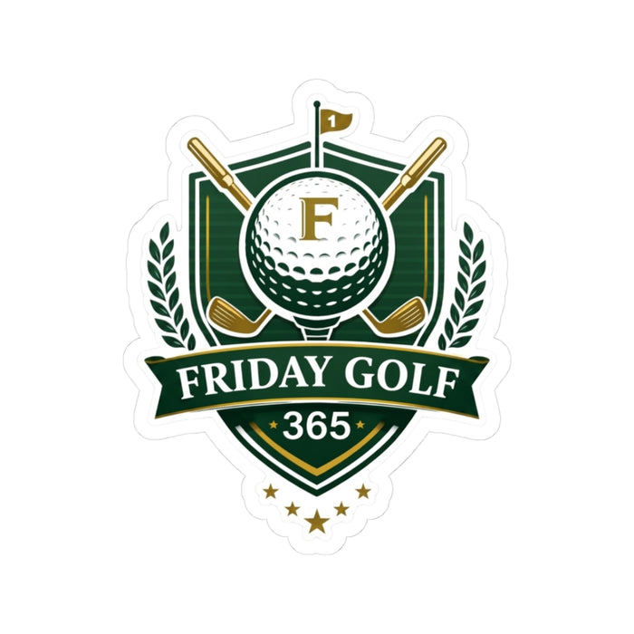 Friday Golf Sticker