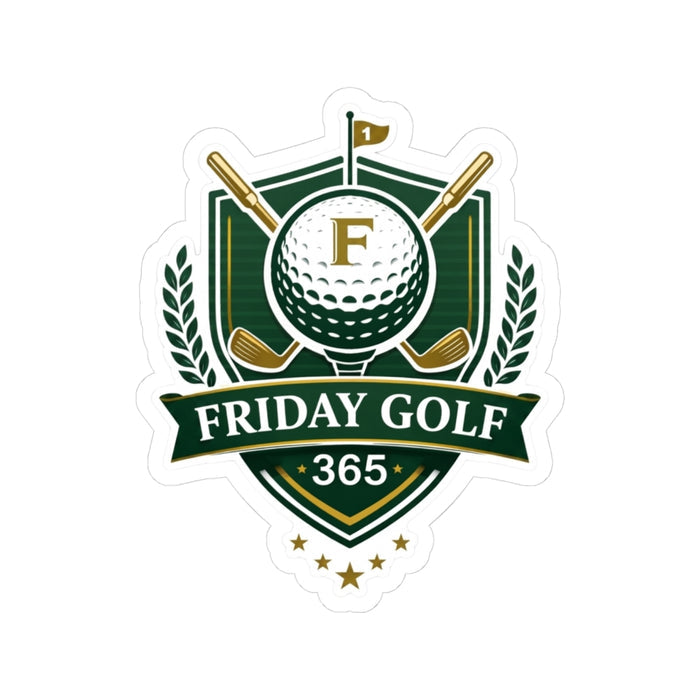 Friday Golf Sticker