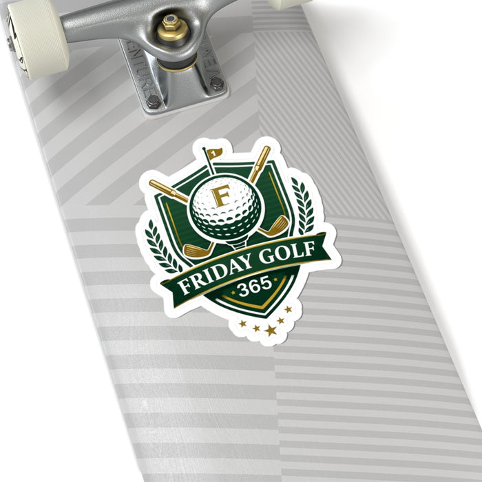 Friday Golf Sticker