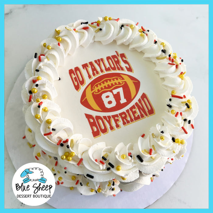 Go Taylor's Boyfriend - 8" Ice Cream Cake