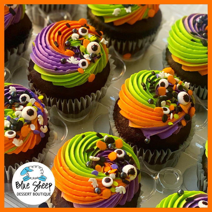 googley eyes cupcakes