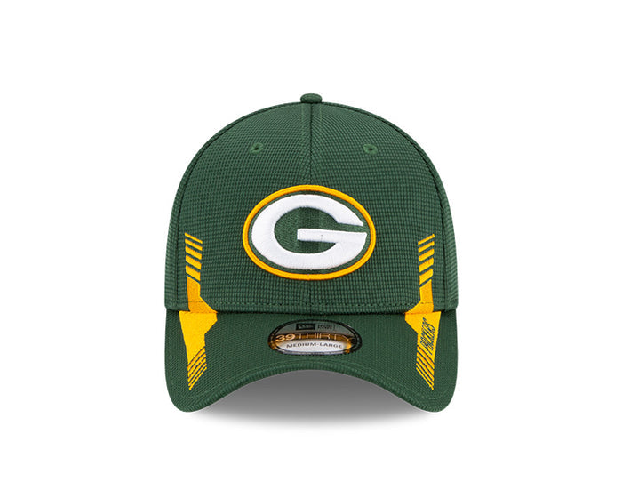Green Bay Packers 2021 New Era NFL Sideline Home 39THIRTY Flex Hat