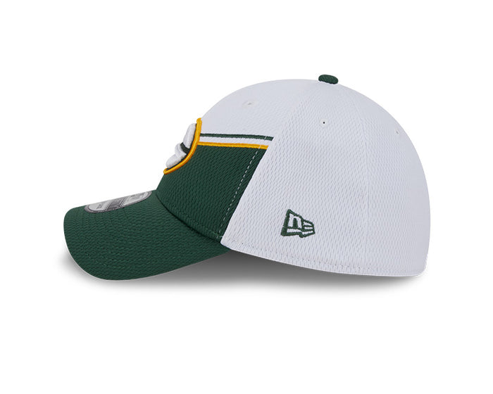 Green Bay Packers New Era 2023 Sideline 39THIRTY Flex Hat - White/Green