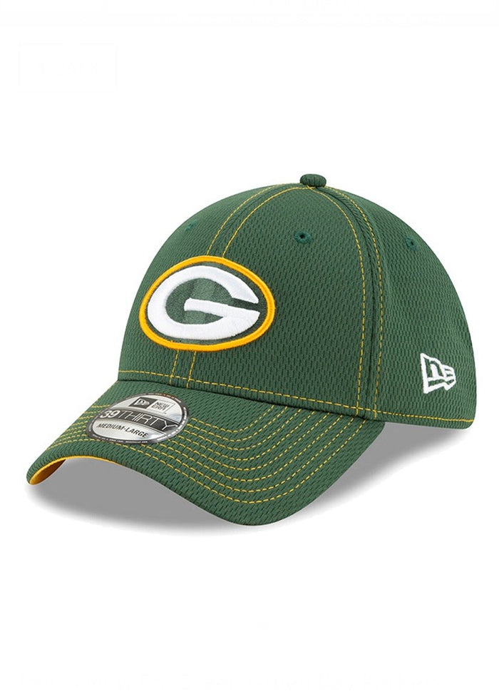 Green Bay Packers New Era Official NFL Sideline Road 39Thirty Stretch Fit
