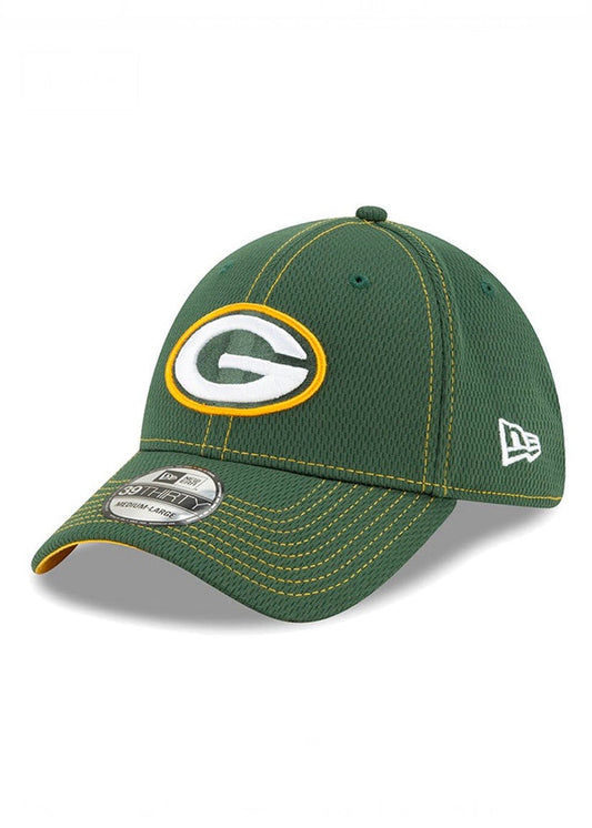 Green Bay Packers New Era Official NFL Sideline Road 39Thirty Stretch Fit