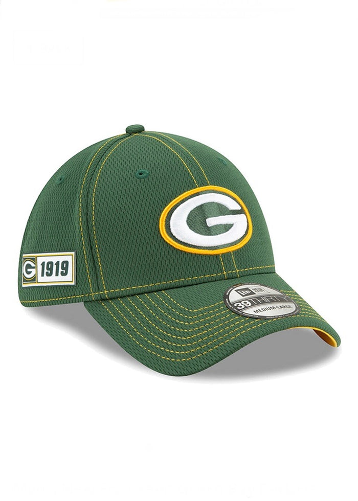 Green Bay Packers New Era Official NFL Sideline Road 39Thirty Stretch Fit