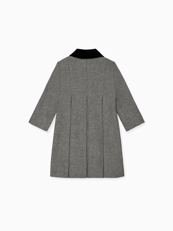 Grey Anisa Girl Coat