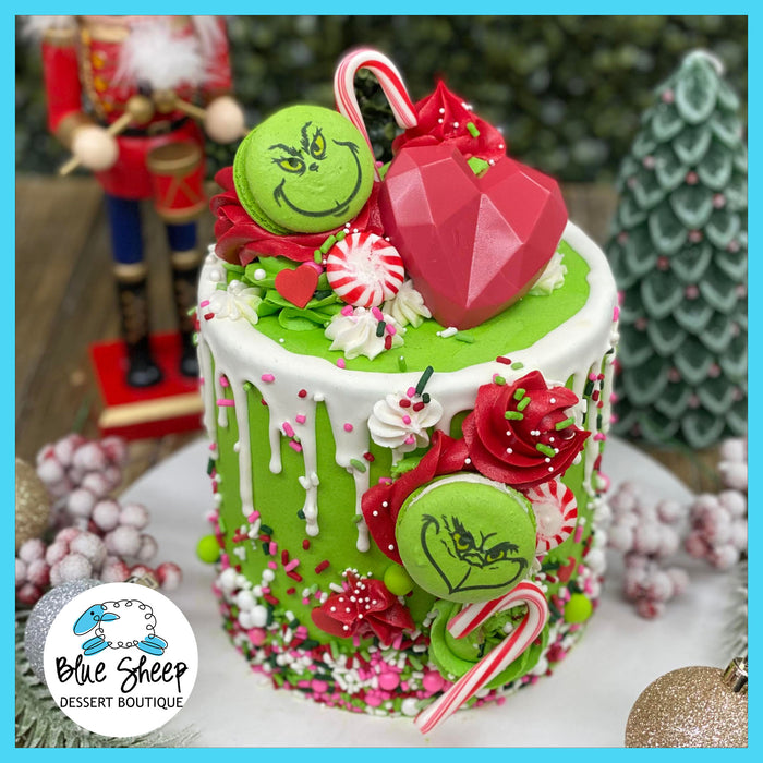 grinchmas cake