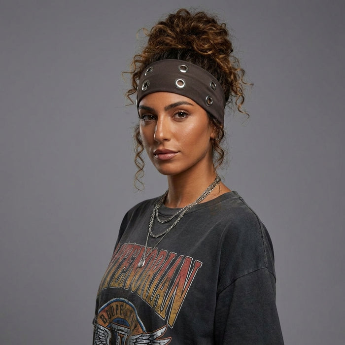 Hair Bandana-Brown