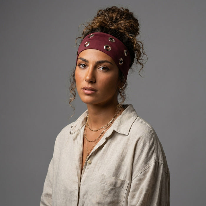 Hair Bandana-Burgundy
