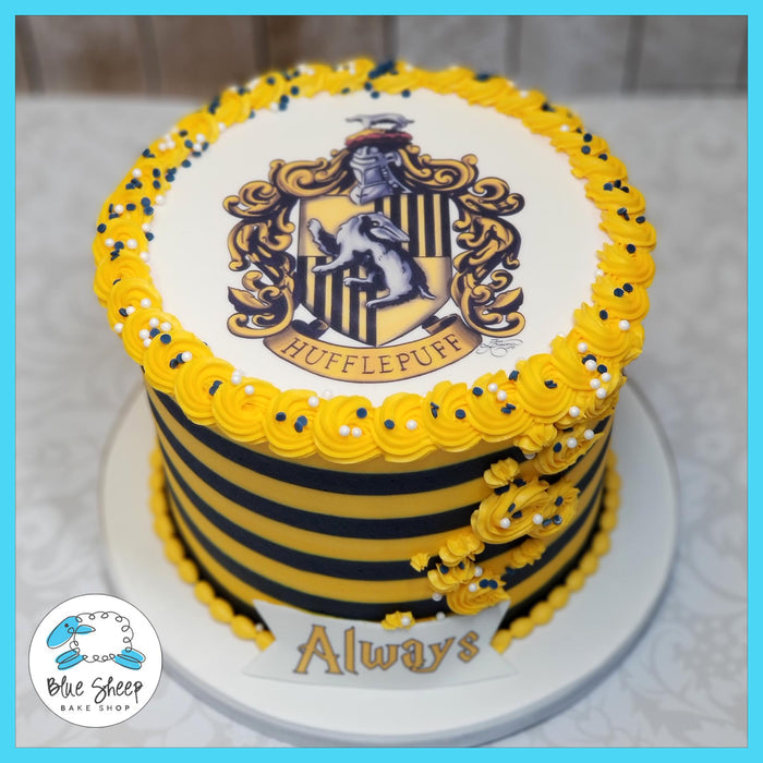 Harry Potter Hufflepuff Cake