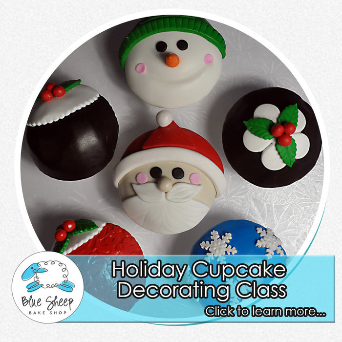 holiday cupcake decorating class
