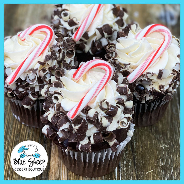 hot cocoa cupcake