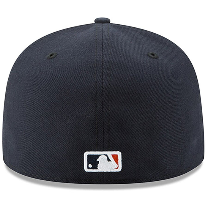 Houston Astros New Era Navy/Orange Authentic Collection On-Field 59FIFTY Road Fitted Hat