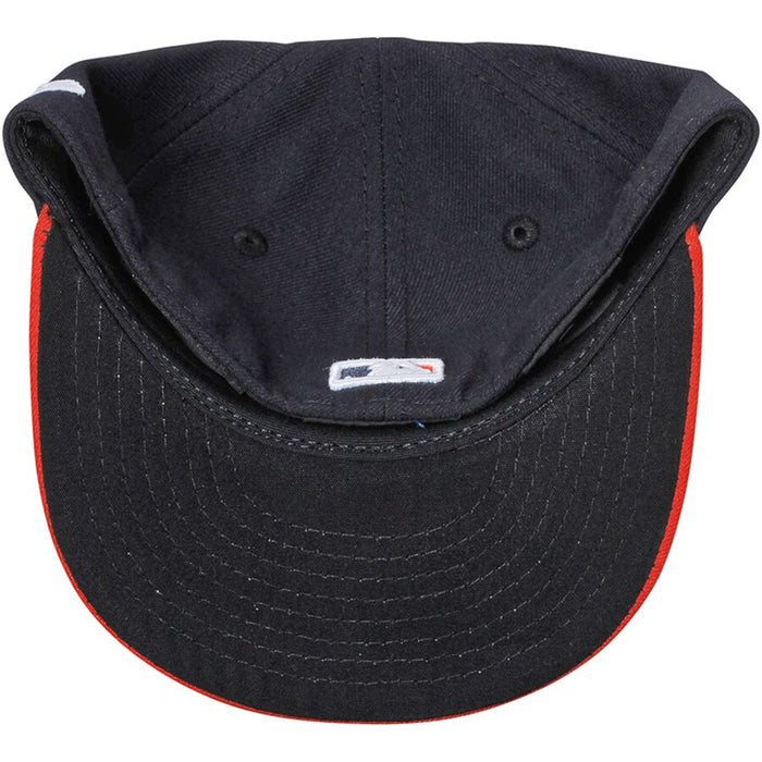 Houston Astros New Era Navy/Orange Authentic Collection On-Field 59FIFTY Road Fitted Hat