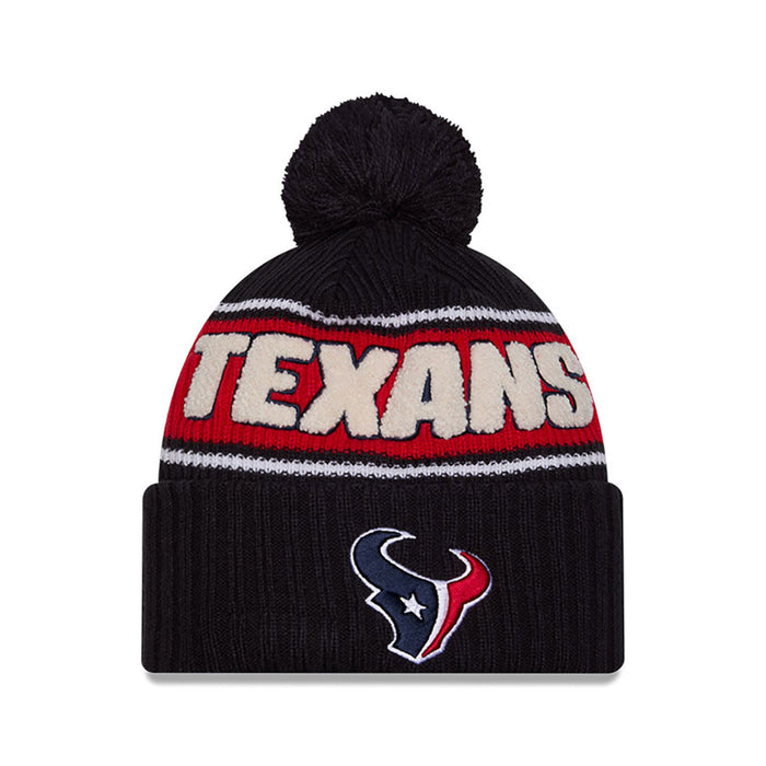 Houston Texans New Era 2024 Sideline Sport Cuffed Knit Toque