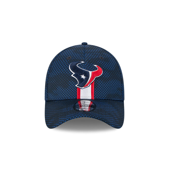 Houston Texans NFL 2024 Sideline New Era 39 Thirty Flex Hat - Navy