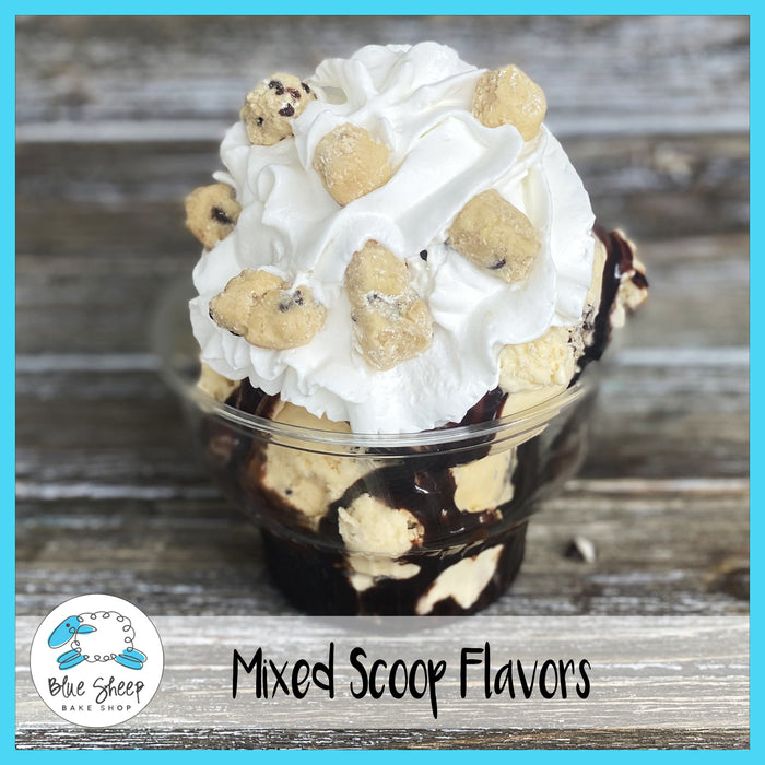 ice cream cups & sundaes
