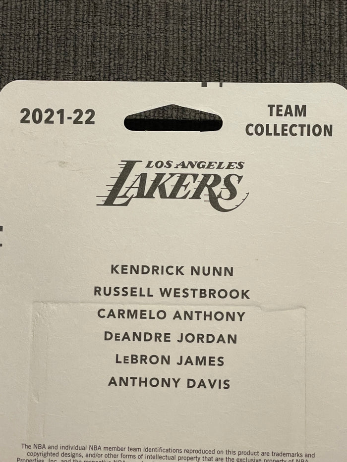 PANINI NBA Hoops 2021-22 Los Angeles Lakers Team Set
