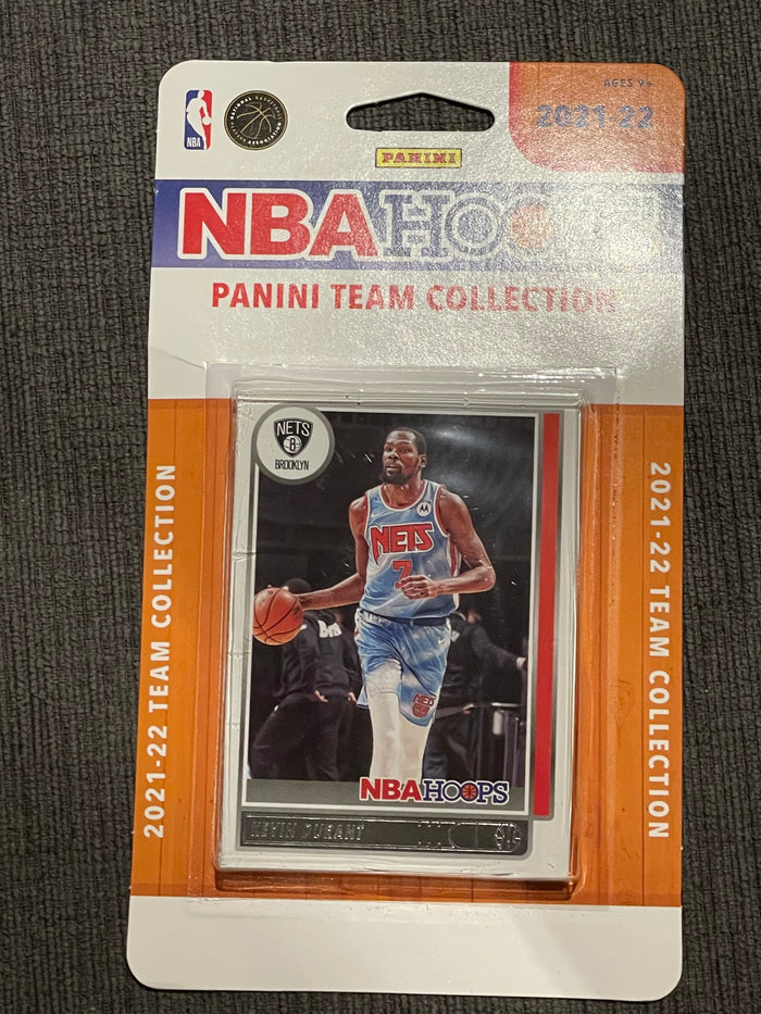 PANINI NBA Hoops 2021-22 Brooklyn Nets Team Set