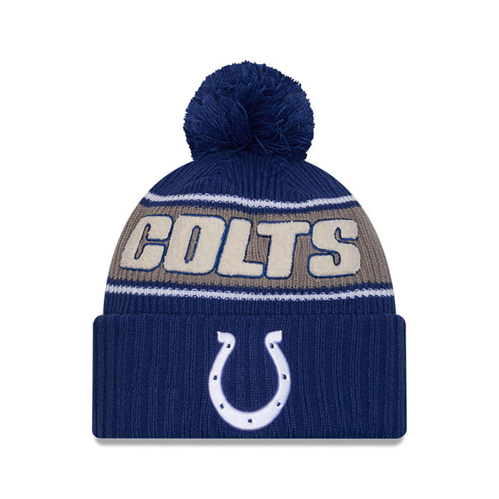 Indianapolis Colts New Era 2024 Sideline Sport Cuffed Knit Toque