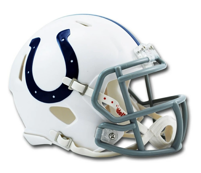 Indianapolis Colts NFL Riddell Revolution Speed Mini Football Helmet