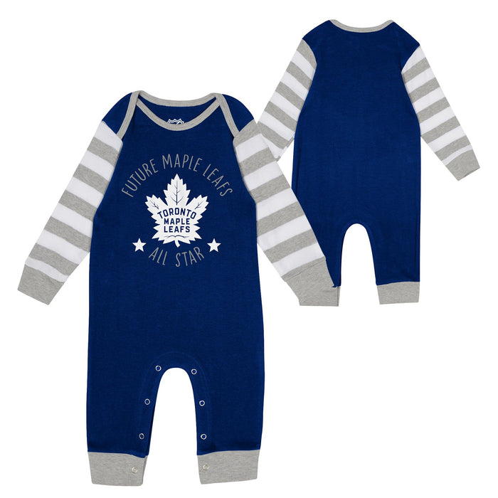 Infant Toronto Maple Leafs Future All Star Coverall Sleeper