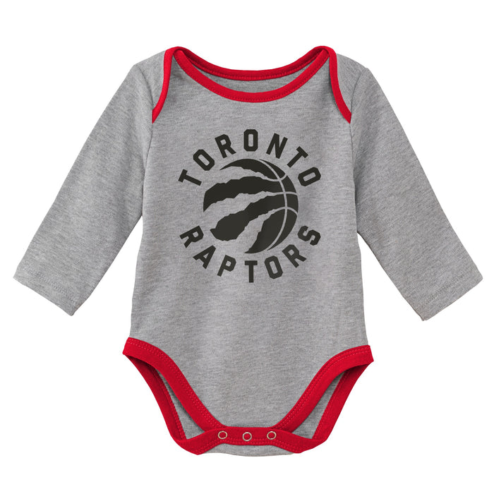 Infant Toronto Raptors 2-Piece Creeper Team Set