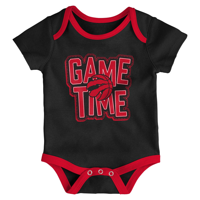 Infant Toronto Raptors 3-Piece Game Time Team Set