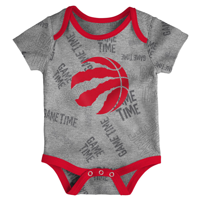 Infant Toronto Raptors 3-Piece Game Time Team Set