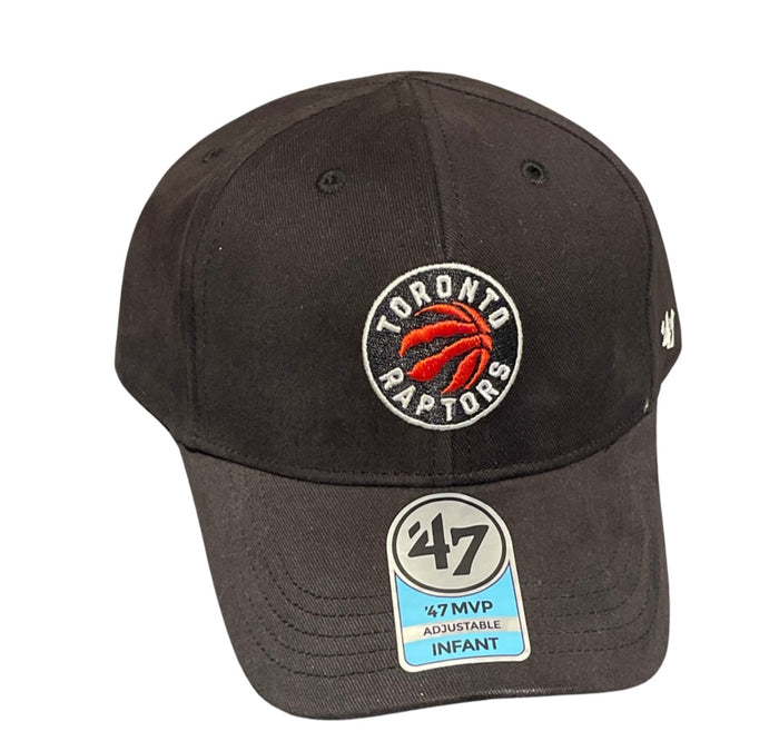 Infant Toronto Raptors Black Basic MVP '47 Brand Stretch Fit Hat