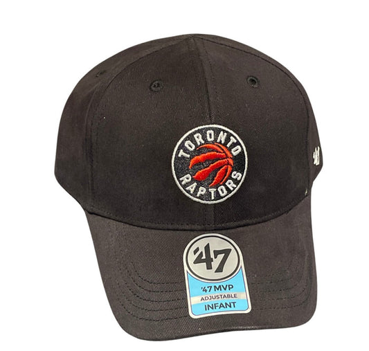 Infant Toronto Raptors Black Basic MVP '47 Brand Stretch Fit Hat