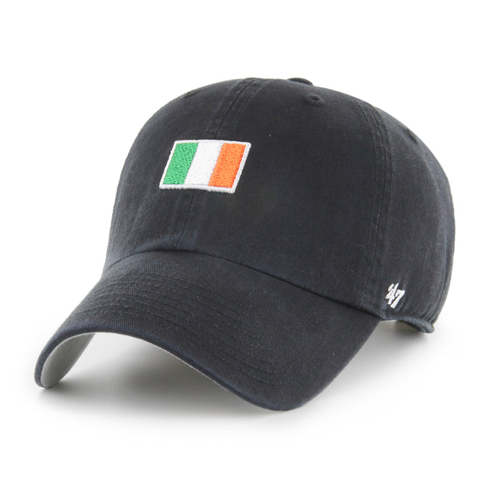 Ireland National Team World Cup Black 47 Brand Clean Up Adjustable Hat
