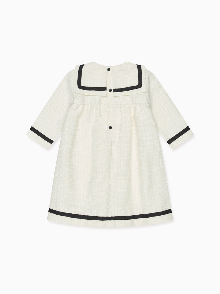 Ivory Lucinda Girl Empire Dress