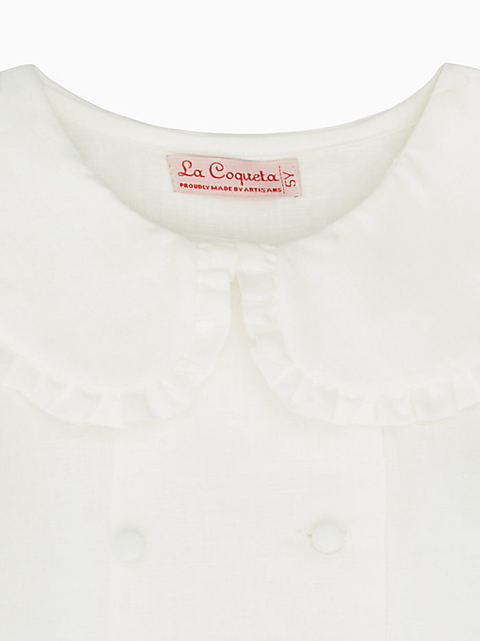 Ivory Petunia Ceremony Girl Shirt