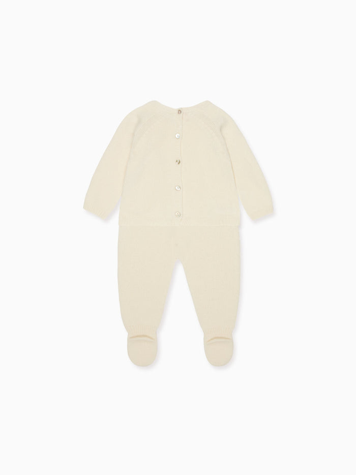 Ivory Zoraida Cashmere Baby Set