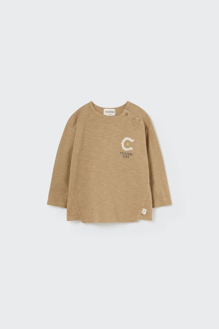 Joel T-Shirt in Coffee