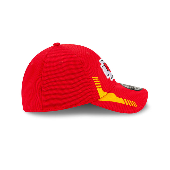 Kansas City Chiefs 2021 New Era NFL Sideline Home Red 39THIRTY Flex Hat