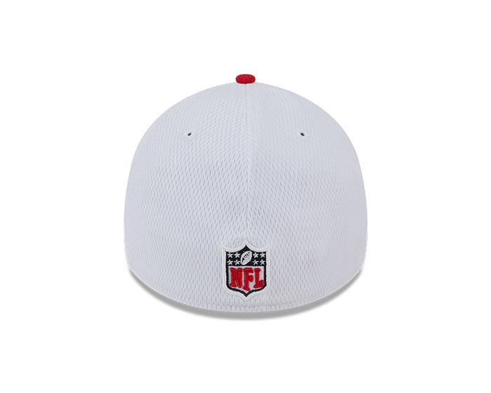 Kansas City Chiefs New Era 2023 Sideline 39THIRTY Flex Hat - White/Red