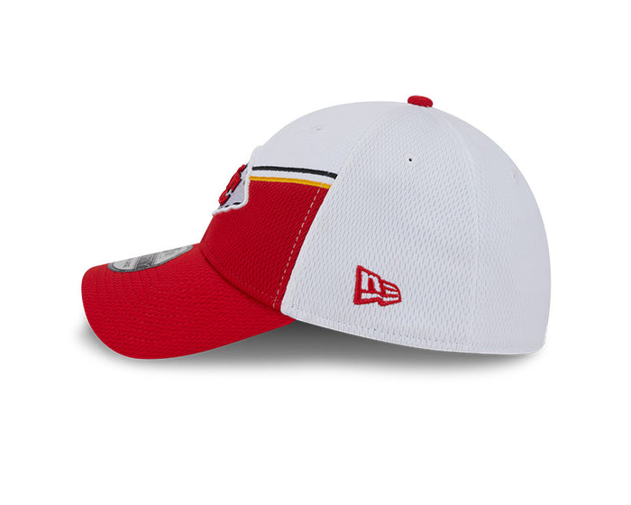Kansas City Chiefs New Era 2023 Sideline 39THIRTY Flex Hat - White/Red