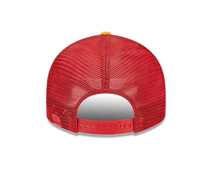 Kansas City Chiefs New Era 2023 Sideline Low Profile 9FIFTY Snapback Hat - Red/Gold