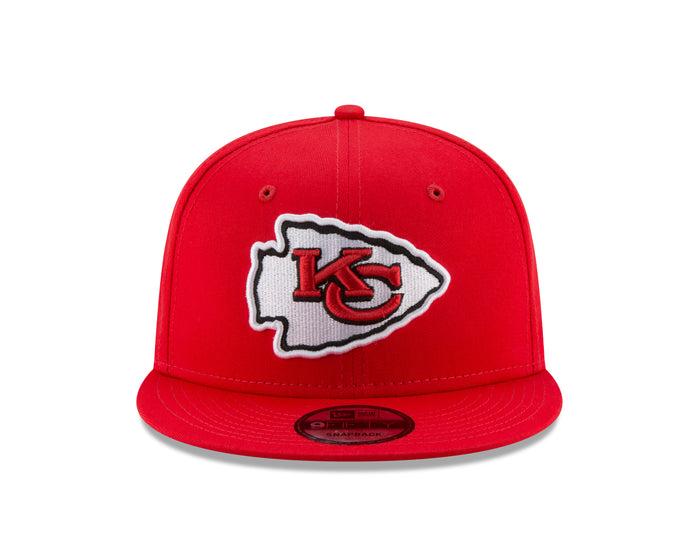 Kansas City Chiefs New Era Team 9Fifty Snapback Hat - Red