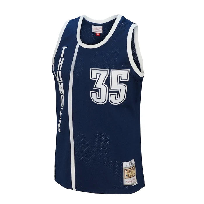 Kevin Durant #35 Oklahoma City Thunder 2015-16 Hardwood Classic Mitchell & Ness Navy Alternate Swingman Jersey