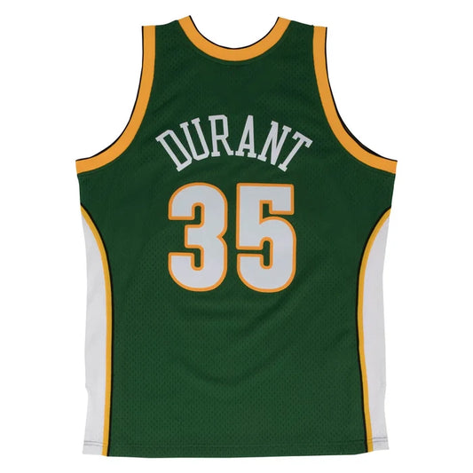Kevin Durant #35 Seattle Super Sonics Mitchell & Ness 2007-08 Hardwood Classic Swingman Jersey - Green