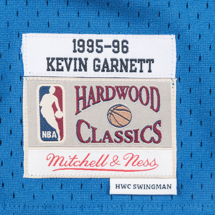 Kevin Garnett #21 Minnesota Timberwolves Mitchell & Ness Road 1995-96 Hardwood Classic Swingman Alternate Jersey