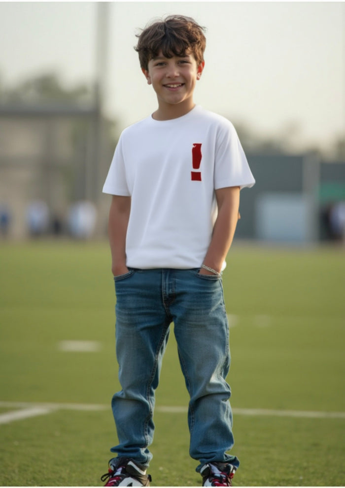 Kid's Oversized TShirts - White-Whatever It Takes