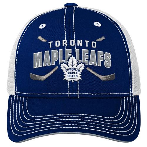 Kids Toronto Maple Leafs Lockup MeshBack Cap